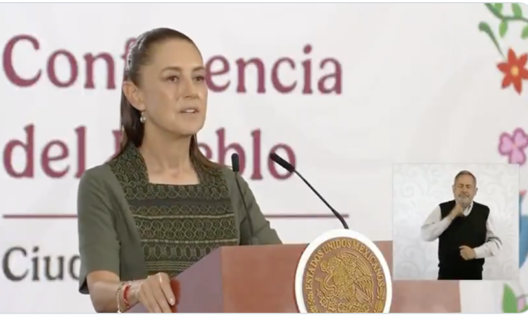 “Querían proyectar un México en caos”: Sheinbaum
